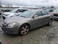 Salvage cars for sale from Copart Arlington, WA: 2012 Chevrolet Malibu 1LT
