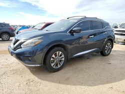 Salvage cars for sale at San Antonio, TX auction: 2018 Nissan Murano S