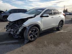 Honda CR-V Touring salvage cars for sale: 2018 Honda CR-V Touring