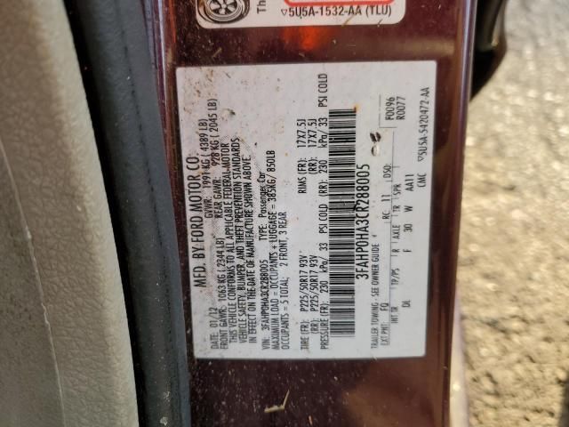 2012 Ford Fusion SE