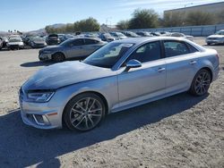 Salvage cars for sale at Las Vegas, NV auction: 2019 Audi S4 Premium Plus