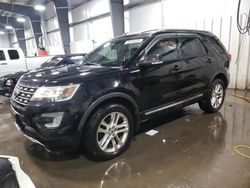 Salvage cars for sale at Ham Lake, MN auction: 2017 Ford Explorer XLT