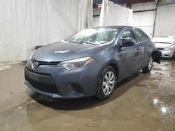 Salvage cars for sale at Central Square, NY auction: 2014 Toyota Corolla L