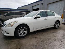 Salvage cars for sale from Copart Fort Pierce, FL: 2013 Infiniti G37 Base