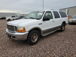 Ford Excursion Limited salvage cars for sale: 2000 Ford Excursion Limited