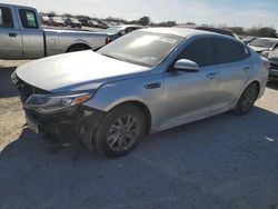 Salvage cars for sale at San Antonio, TX auction: 2019 KIA Optima LX