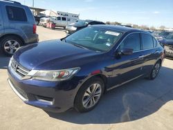 Honda salvage cars for sale: 2015 Honda Accord LX