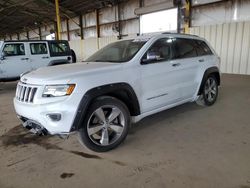 Jeep salvage cars for sale: 2015 Jeep Grand Cherokee Overland