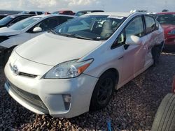 Toyota salvage cars for sale: 2015 Toyota Prius