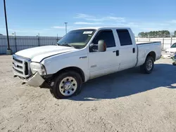 Salvage trucks for sale at Lumberton, NC auction: 2006 Ford F250 Super Duty