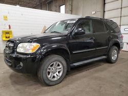 Salvage cars for sale from Copart Blaine, MN: 2005 Toyota Sequoia SR5