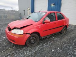 Salvage cars for sale from Copart Elmsdale, NS: 2006 Chevrolet Aveo LT