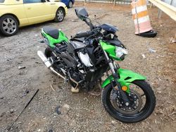 Salvage motorcycles for sale at Chatham, VA auction: 2019 Kawasaki ER400 D