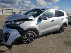 Salvage cars for sale at Fresno, CA auction: 2021 KIA Sportage LX