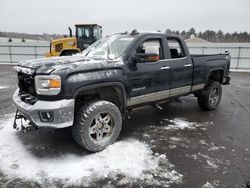 Salvage trucks for sale at Windham, ME auction: 2015 GMC Sierra K2500 SLT