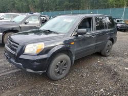 Salvage cars for sale from Copart Graham, WA: 2006 Honda Pilot LX