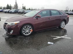 Salvage cars for sale from Copart Rancho Cucamonga, CA: 2015 Toyota Avalon XLE