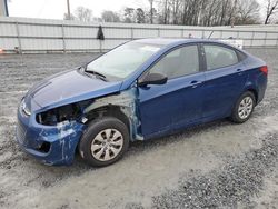 Salvage cars for sale at Gastonia, NC auction: 2017 Hyundai Accent SE