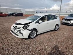 Toyota salvage cars for sale: 2012 Toyota Prius V