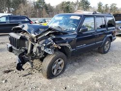 Salvage cars for sale from Copart Mendon, MA: 1999 Jeep Cherokee Sport