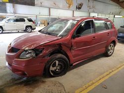 Salvage cars for sale at Mocksville, NC auction: 2004 Pontiac Vibe