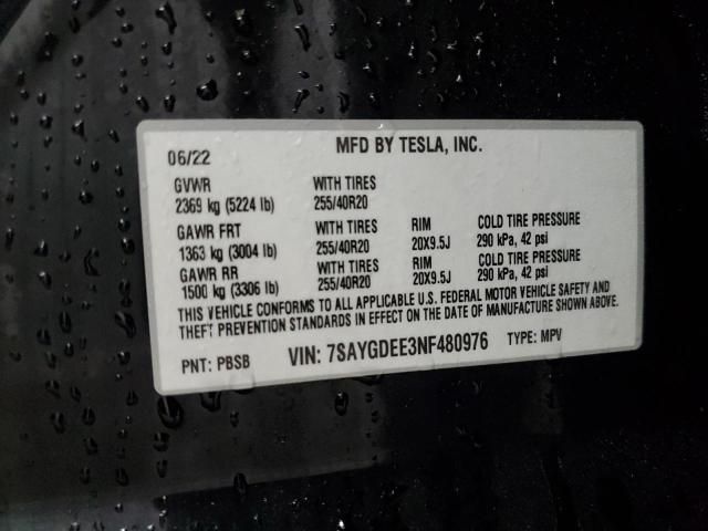 2022 Tesla Model Y