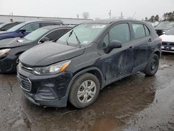 Salvage cars for sale at New Britain, CT auction: 2017 Chevrolet Trax LS