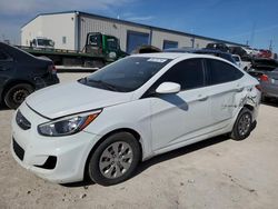 Salvage cars for sale at Haslet, TX auction: 2015 Hyundai Accent GLS