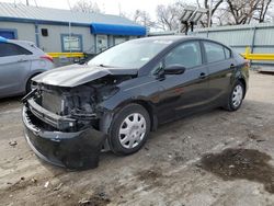 Salvage cars for sale from Copart Wichita, KS: 2017 KIA Forte LX