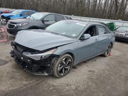 Salvage cars for sale from Copart Glassboro, NJ: 2023 Hyundai Elantra Limited