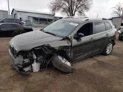 Jeep salvage cars for sale: 2019 Jeep Cherokee Latitude