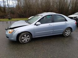 Salvage cars for sale at Arlington, WA auction: 2008 KIA Spectra EX