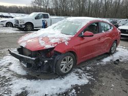 Salvage cars for sale from Copart Glassboro, NJ: 2020 Hyundai Elantra SEL