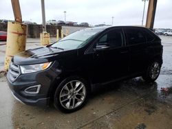 Salvage cars for sale at Gaston, SC auction: 2017 Ford Edge Titanium