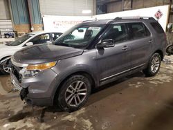 Salvage cars for sale at Eldridge, IA auction: 2013 Ford Explorer XLT