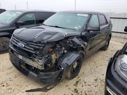 Salvage cars for sale from Copart Temple, TX: 2016 Ford Explorer Police Interceptor