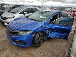 Honda Civic salvage cars for sale: 2019 Honda Civic Sport