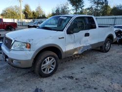 Salvage cars for sale at Midway, FL auction: 2005 Ford F150