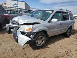 Salvage cars for sale from Copart Colorado Springs, CO: 2003 Honda Pilot EXL