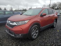 Vehiculos salvage en venta de Copart Portland, OR: 2017 Honda CR-V EXL