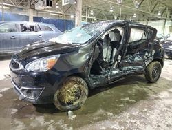 Salvage cars for sale at Woodhaven, MI auction: 2020 Mitsubishi Mirage ES