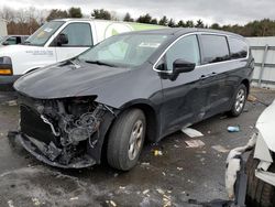 Salvage cars for sale at Exeter, RI auction: 2017 Chrysler Pacifica LX