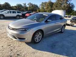 Salvage cars for sale from Copart Apopka, FL: 2017 Chrysler 200 Limited