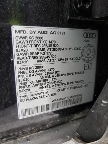 2021 Audi Q7 Progressiv