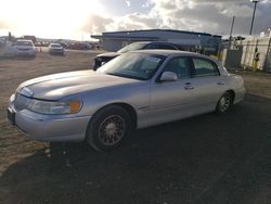 Salvage cars for sale from Copart San Diego, CA: 2001 Lincoln Town Car Signature