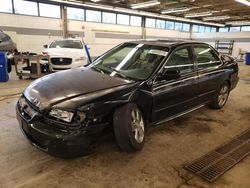 Salvage cars for sale from Copart Wheeling, IL: 2002 Honda Accord EX