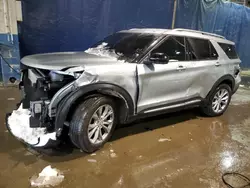 Salvage cars for sale from Copart Woodhaven, MI: 2023 Ford Explorer Limited