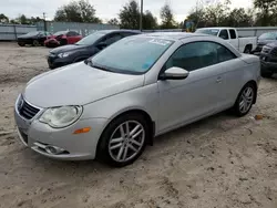 Salvage cars for sale from Copart Midway, FL: 2009 Volkswagen EOS LUX
