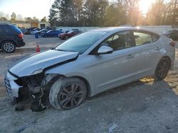 Salvage cars for sale at Knightdale, NC auction: 2018 Hyundai Elantra SEL