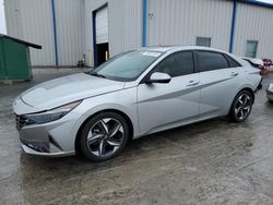 Salvage cars for sale from Copart Tulsa, OK: 2021 Hyundai Elantra Limited